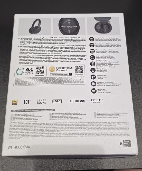 Căști  Sony WH-1000XM4 Noise Cancelling Rezervate!