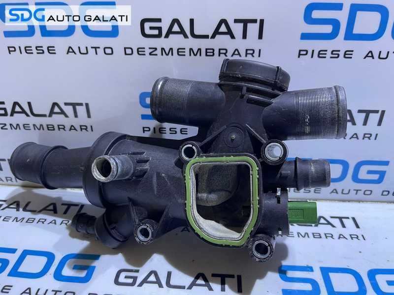 Suport Carcasa Corp Termostat cu Senzor Apa Ford Focus 2 2.0 TDCI 2004 - 2010 Cod 965682980
