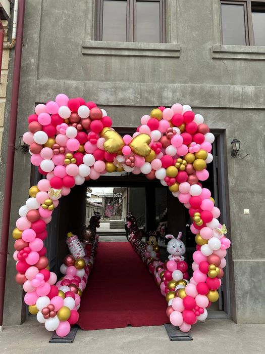 Оформления шарики медведь Тедди аниматоры Oformileniya ayiqlar xizmati