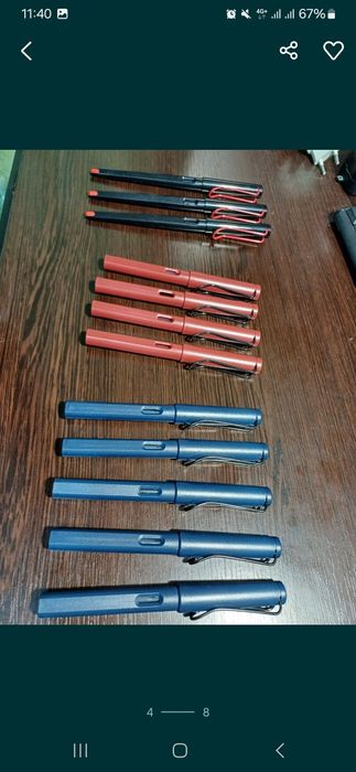 Arab va xitoy tillaridagi qalamlar uchun. Продаются перьевые ручки и ч