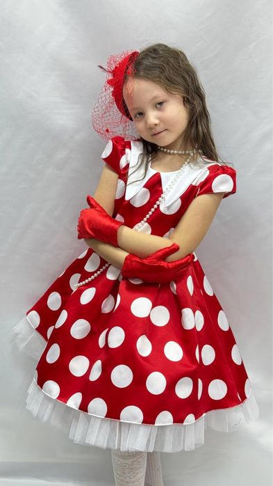 Горох платья ретро стиль