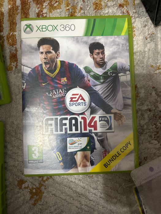 Xbox360 толық комплекті, 3 джойстик, 5 ойын
