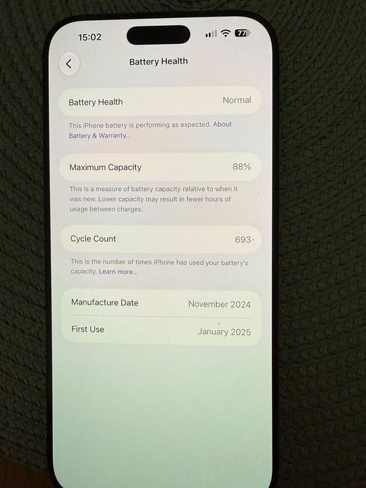 iPhone 16 pro max 256gb