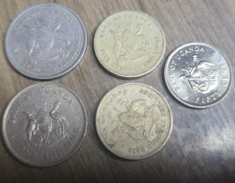 монети Уганда 5 бр