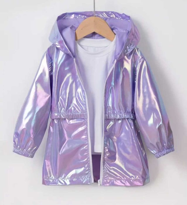 Ново тънко яке ветровка за момиче 130 размер