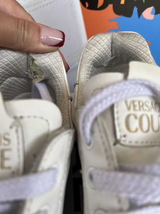 Кожени кецове Versace