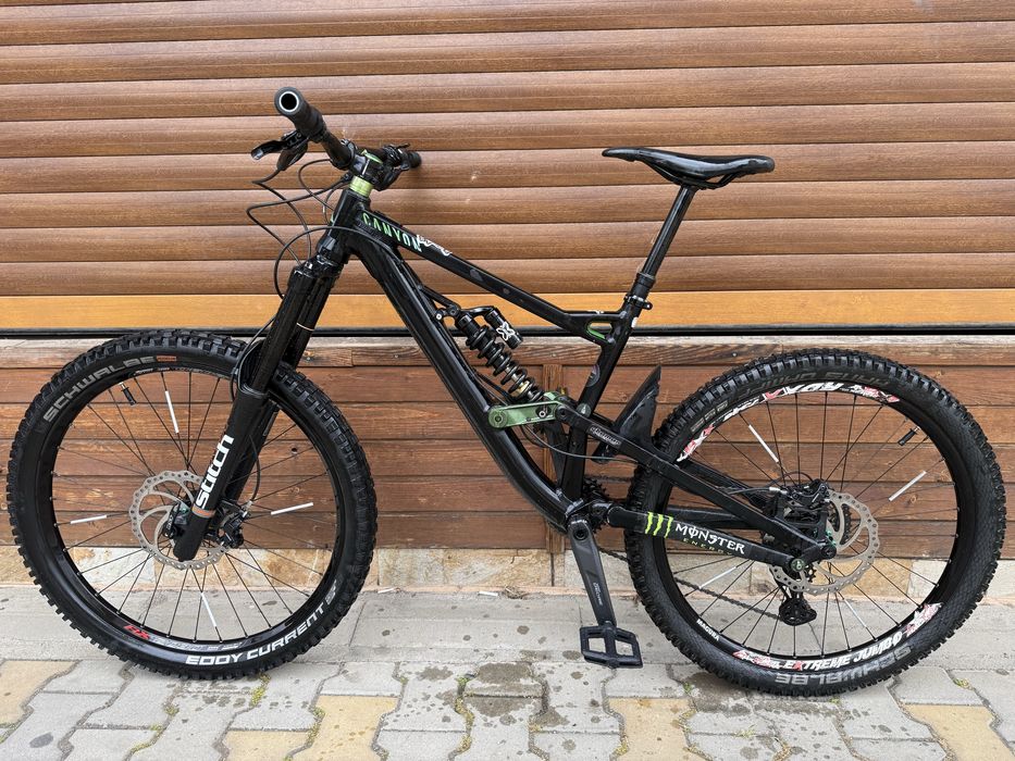 Canyon Torque FRX Mullet MTB байк за фрийрайд