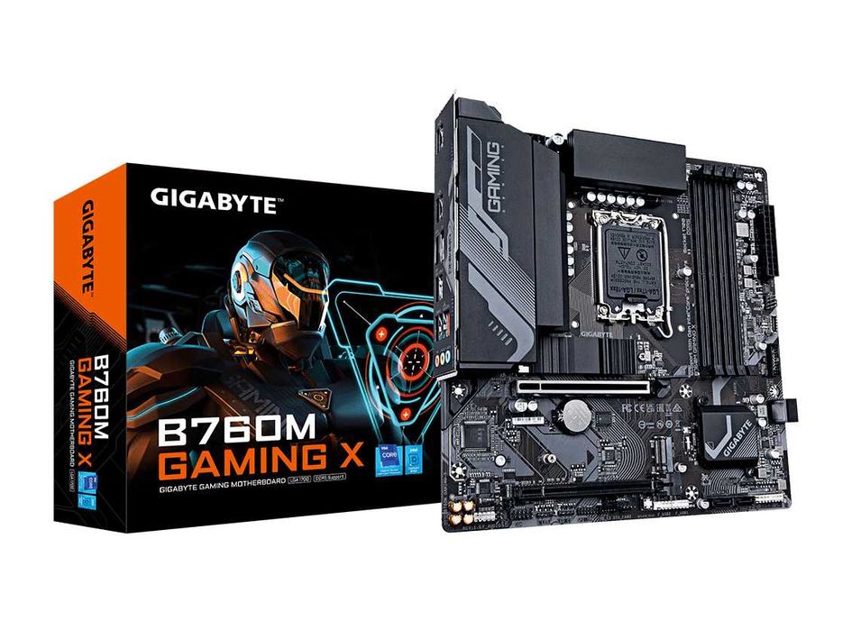 ; Материнская плата GIGABYTE B760M GAMING X DDR5