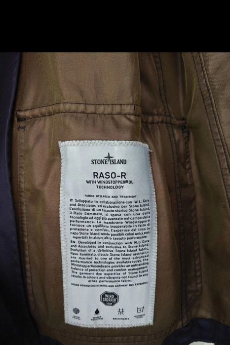 Stone Island Raso-R windstopper
