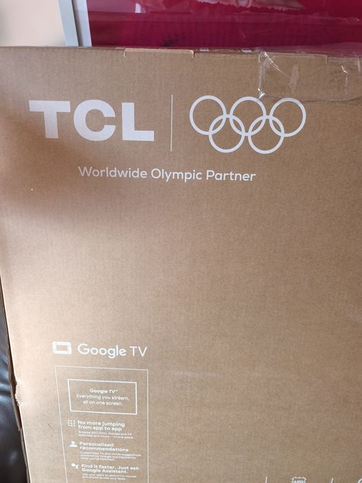 Телевизор TCL LED 50P6K, 50" (126 см), Smart Google TV, 4K Ultra HD, Клас E