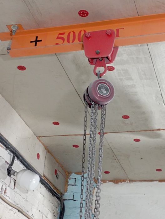 таль, тельфер, кран балка б/у 500 кг
