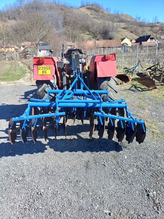 Disc purtat in tirant cu 24 de talere 2.2 m latime de lucru