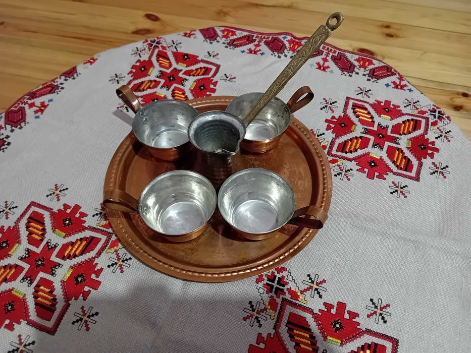 Меден сервиз за кафе или греяна ракия
