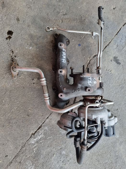 turbină VW golf5 1.4 TSI cod motor CAXA