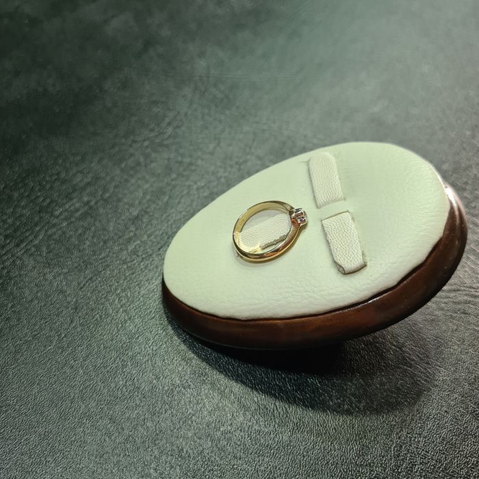 Кольцо Золотое одноглазка с Бриллиантом