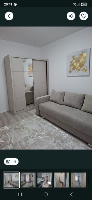 Garsoniera de închiriat