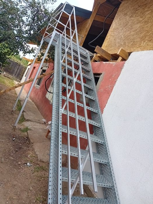 Scara metalica zincata de exterior 6m lungime