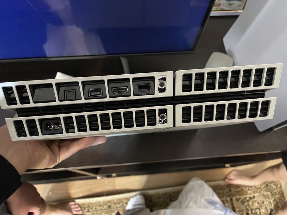 Продам белый playstation 4 512гб