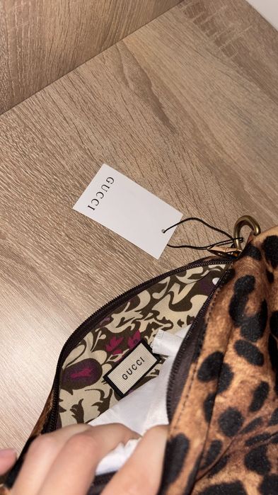 Geantă Gucci animal print noua
