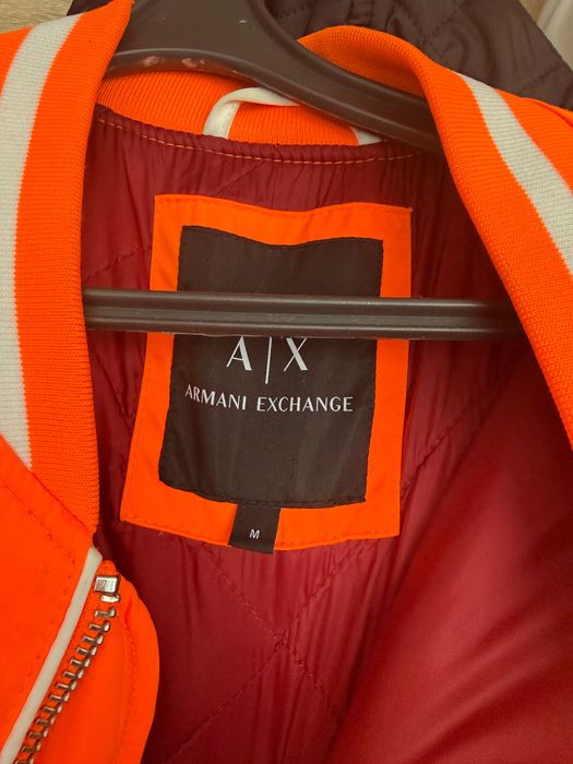 Armani exchange бомбер
