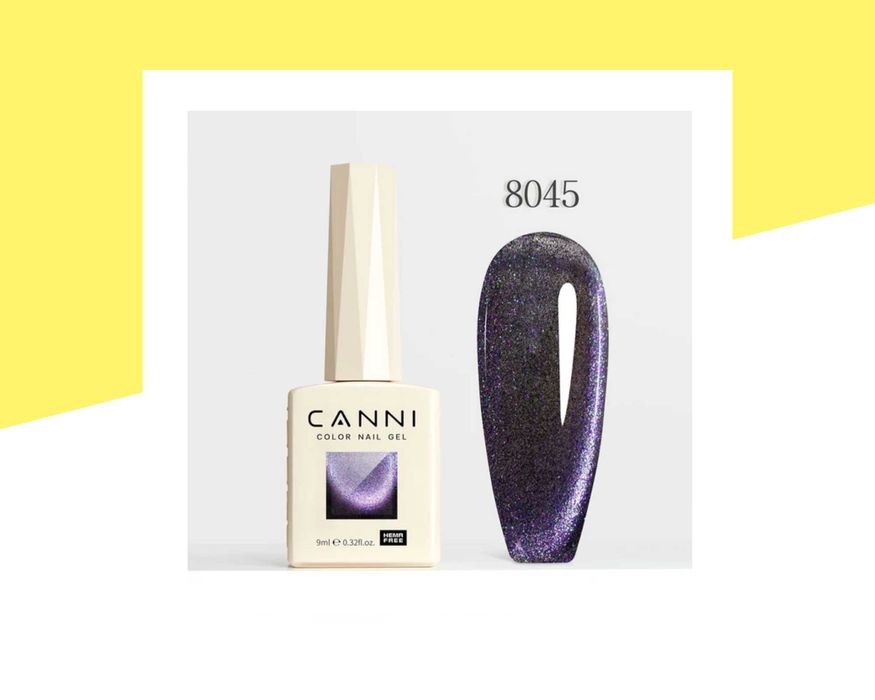 Професионален хипоалергенен гел лак котешко око CANNI – 9 мл.