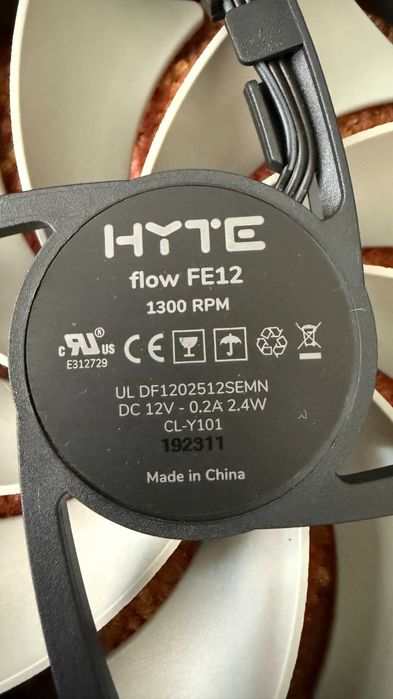 Вентилатори HYTE Flow FE12 Triple Fan Pack