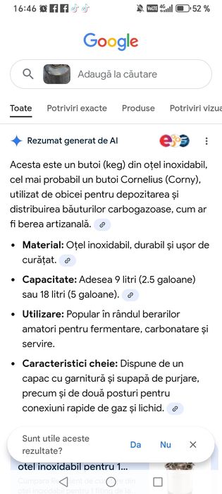 Butoi de inoxe  pt diverse