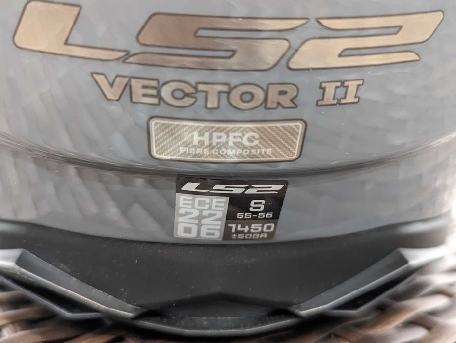 Casca moto LS2 Vector 2 II, marime S - ochelari de soare