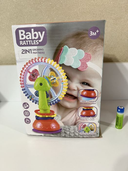 Игрушки для стульчика на присосках