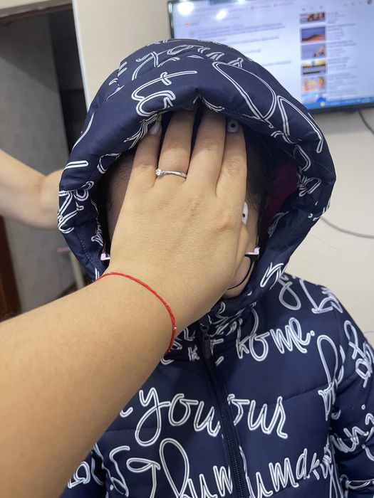 Пуховик для девочки Button Blue