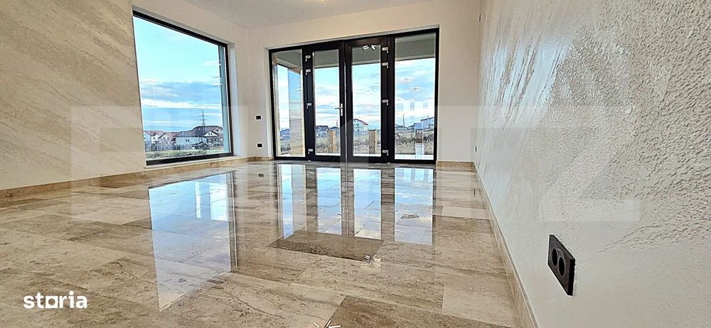 Casa pe un nivel, 4 camere, compartimentare decomandata, zona linistit