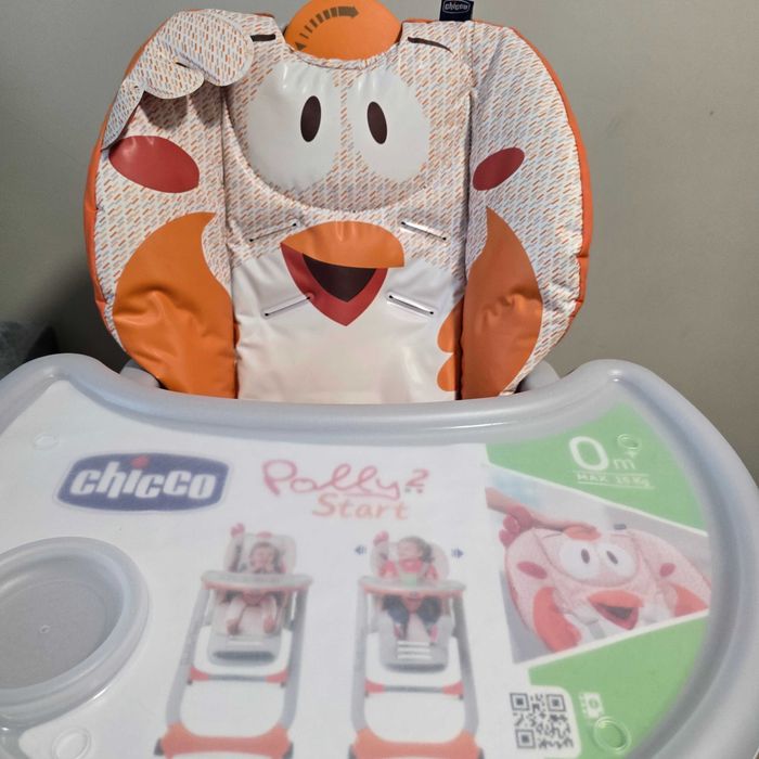Детско столче за хранене Chicco Polly 2 Start 2 в 1 Fancy Chicken