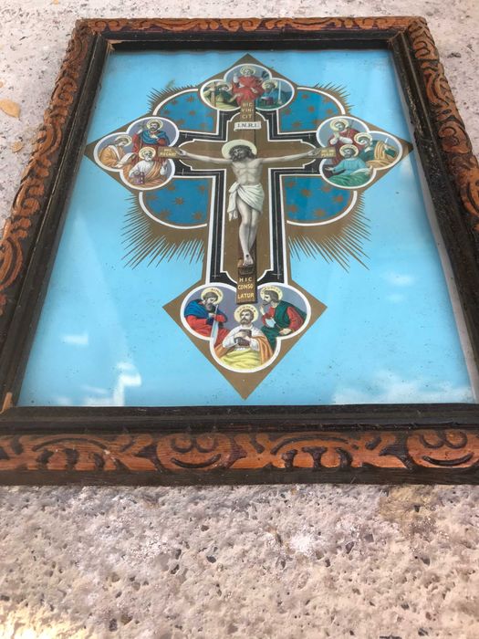 Tablou icoana rama lemn