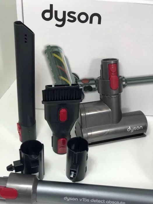 Пылесос DYSON V15s detect absolute серебристый