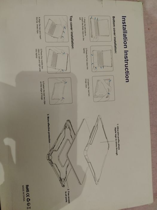 Калъф за макбук ,,New Air 13.6"