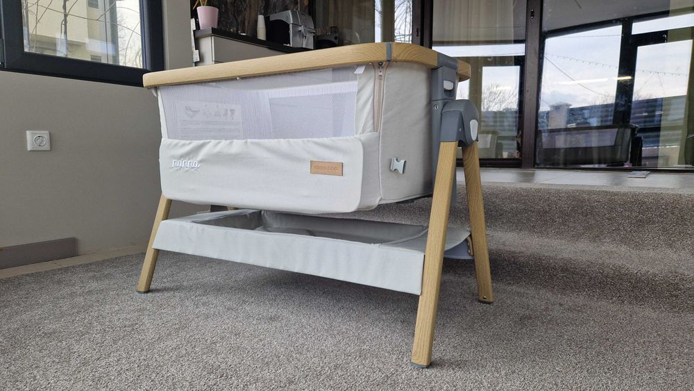 Бебешка кошара Kikka Boo Nanna (Next to me) – като нова, с комарник