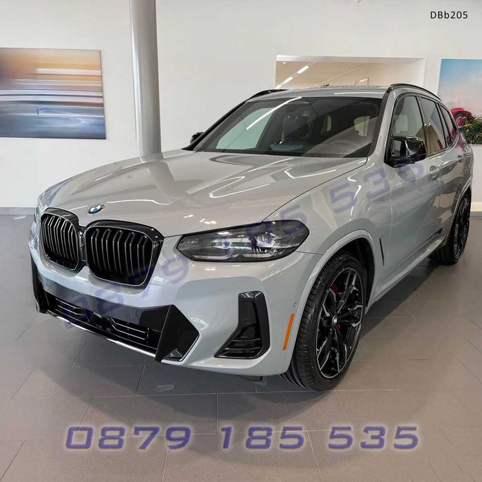 Двойни бъбреци предна решетка за BMW X3 G01 LCI / X4 G02 LCI 2022+, черен гланц - DBb205 тунинг решетки бмв х3 х4 г01 г02