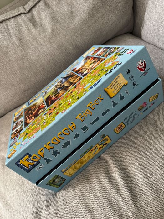 Каркасон 12 в 1 - Голяма кутия - базова игра с 11 разширения