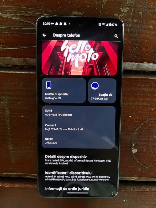 Motorola g86 model 2025