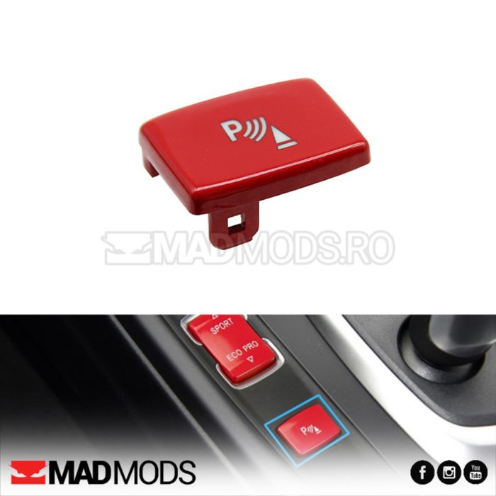 Buton rosu pornire motor, Sport, DSC Off, Parking BMW Seria 1 2 3 4