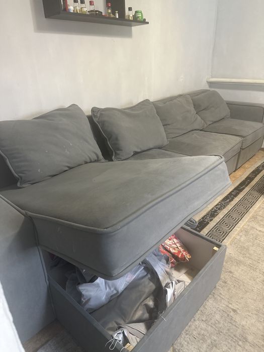 Дешевп угловой большой диван