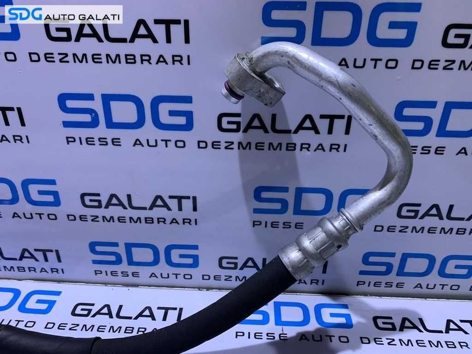 Conducta Teava cu Senzor AC Clima Climatronic Skoda Superb 2 2 1.6 TDI CAYC 2008 - 2015 Cod 1K0820721CA 1K0959126A [D0359]