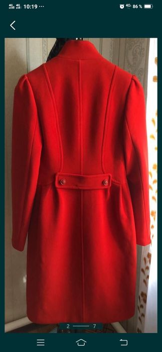 Продам кашемированное пальто
