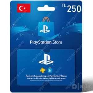 Карта пополнения PSN баланса PlayStation Store Turkey (Турция)