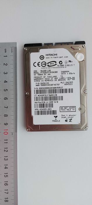 Жёсткий диск 2шт: 250ГБ, 120ГБ