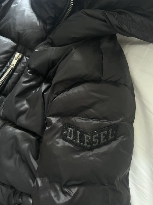 Diesel дълго зимно яке с гъши пух