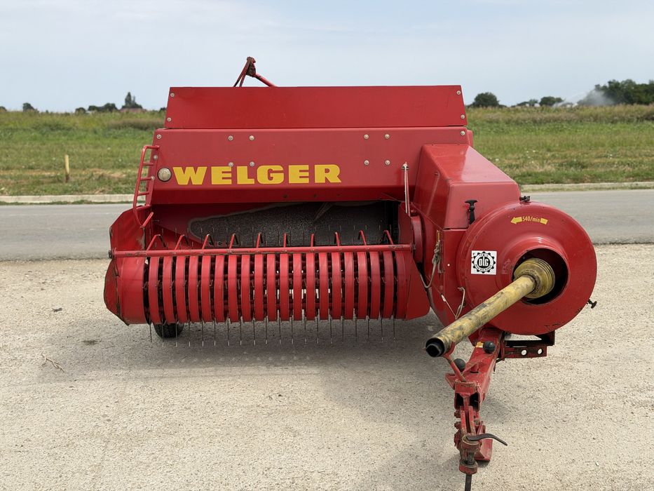 Presa/Balotiera Welger AP 42 Cu Aparat Pe Rulmenti Modelul Nou Impecabila Import Germania Garantie