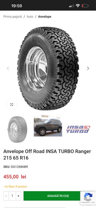 Cauciucuri/Anvelope All-Terrain/ Off-Road/ 215/65 R16