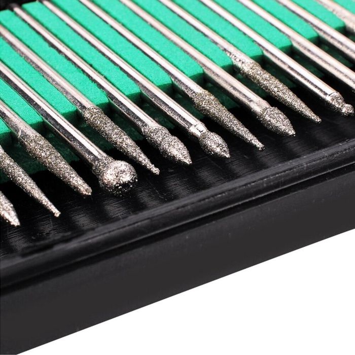 Шарошки алмазные гравер насадка с алмазним напылением