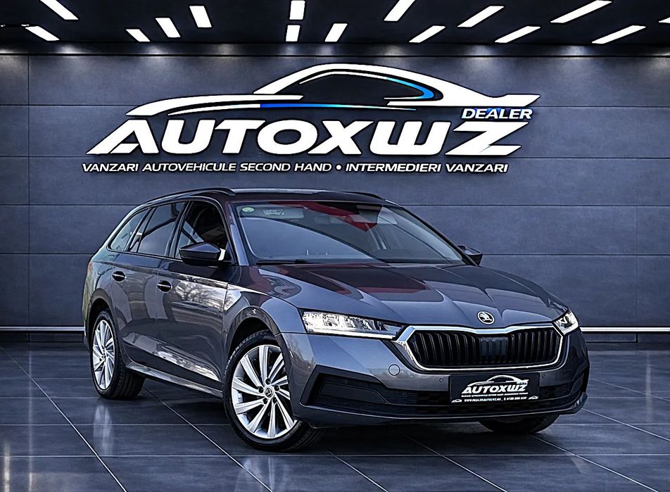 Skoda Octavia Garantie12Luni/FaruriLed/CeasuriPlasma/AppleCarPlay/Jante18